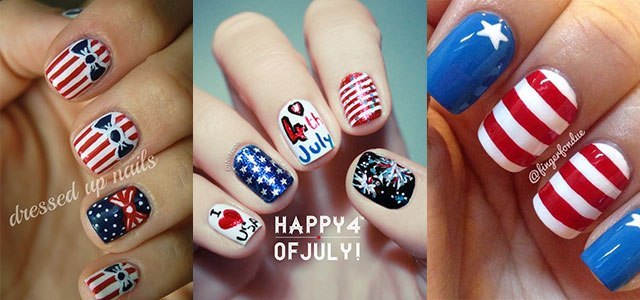4th of July nail designs