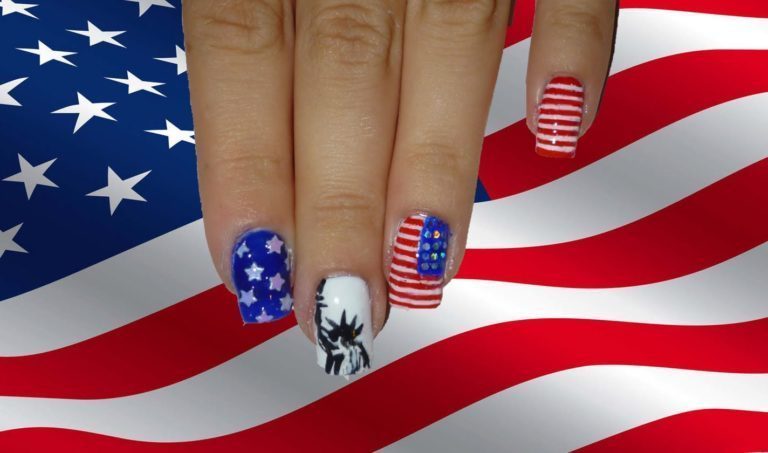 Beautiful 4th of July nails designs