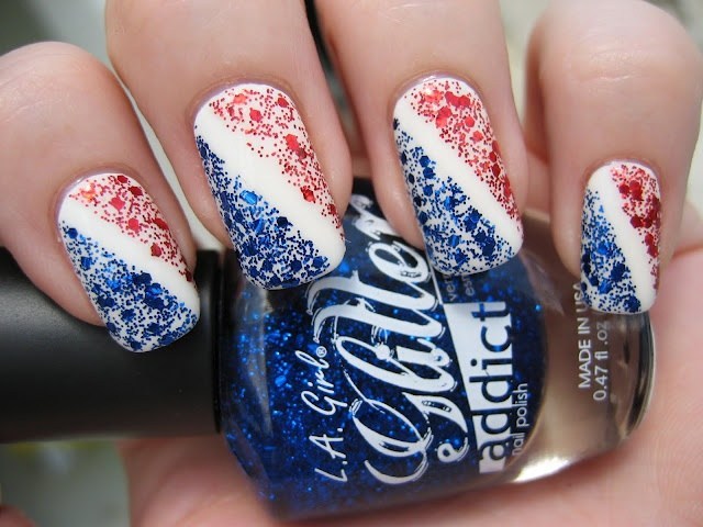 nail designs for 4th July